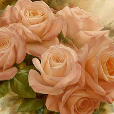 Схема вышивки «Розы»