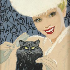 Схема вышивки «пушистый любмчик»