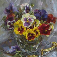 Схема вышивки «Цветы»