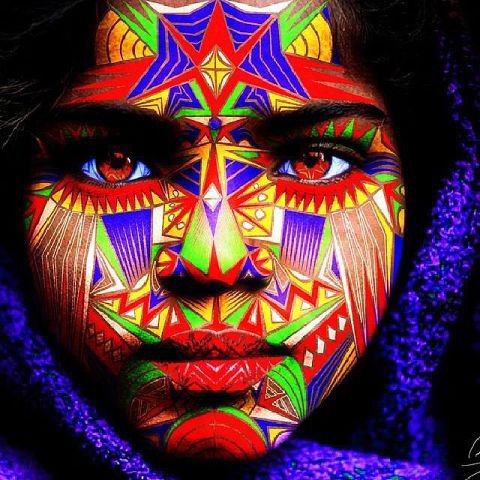 Женская красота - люди, маска - оригинал