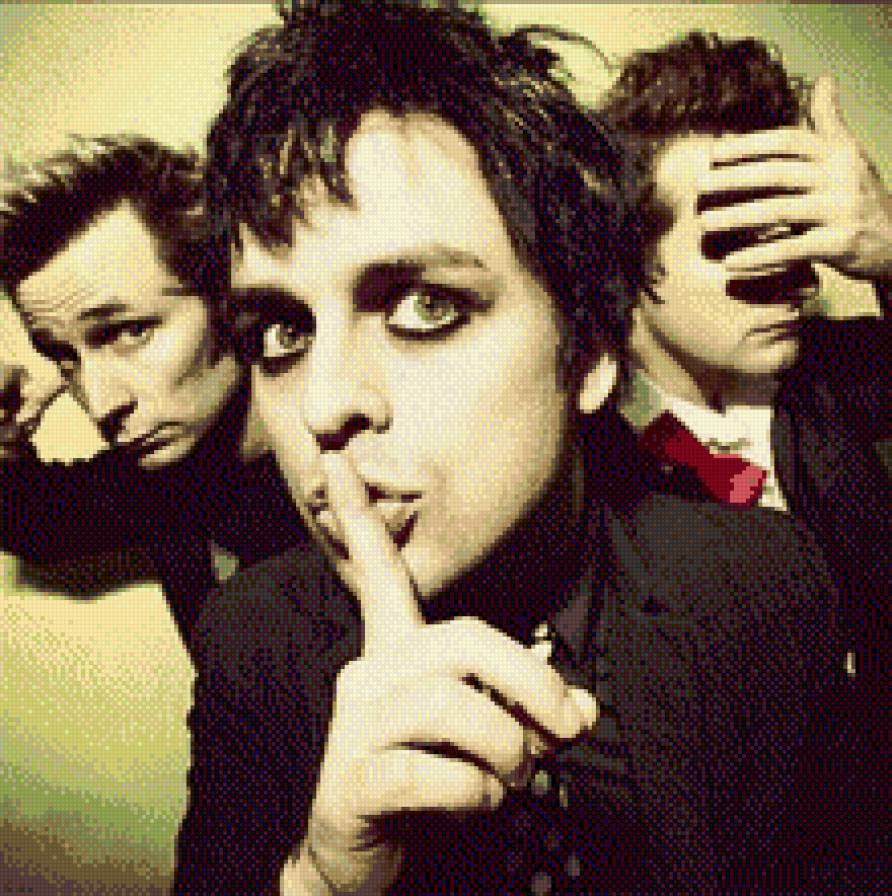 Green day - green day, mike dirnt, tre cool, музыка, billie joe armstrong - предпросмотр