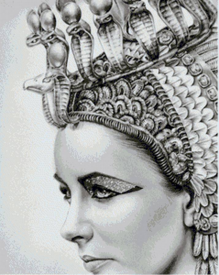 клеопатра - царица, портрет - предпросмотр