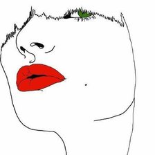 Схема вышивки «лицо»