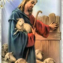 Схема вышивки «El Señor Es Mi Pastor»