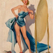 Схема вышивки «модница»