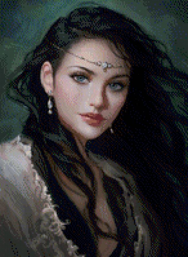 №785838 - портрет, фэнтези, девушка - предпросмотр