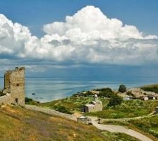 Схема вышивки «Феодосия, (Карантин)»