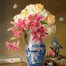 Схема вышивки «натюрморт»