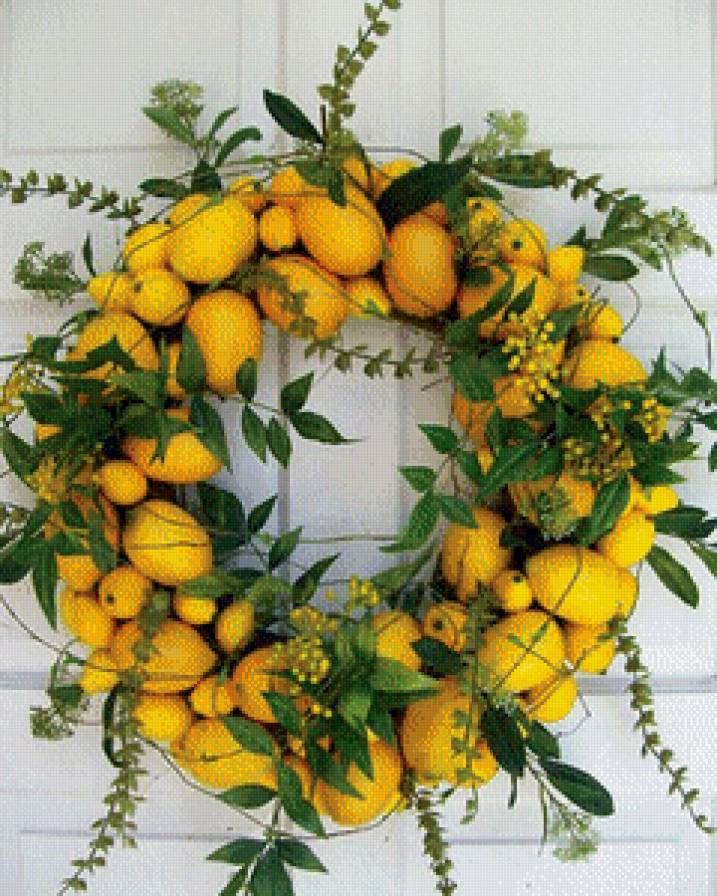 венок - фрукты - предпросмотр