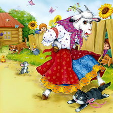 Схема вышивки «Символ 2015г»