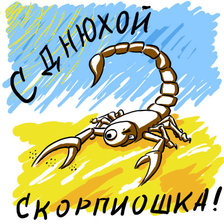 С днюхой, Скорпиошка!