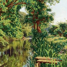 Схема вышивки «Природа»