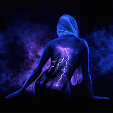 Схема вышивки «дева»