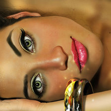 Схема вышивки «красавица»