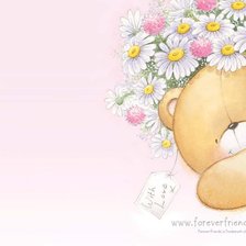 Схема вышивки «мишка 10»