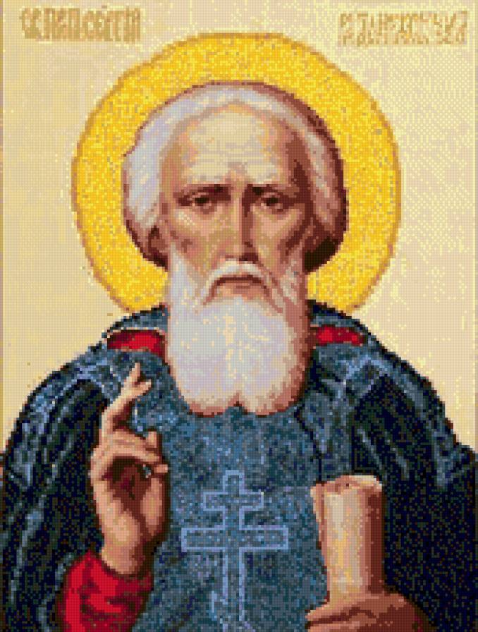 Сергий Радонежский - святой, православие, икона - предпросмотр