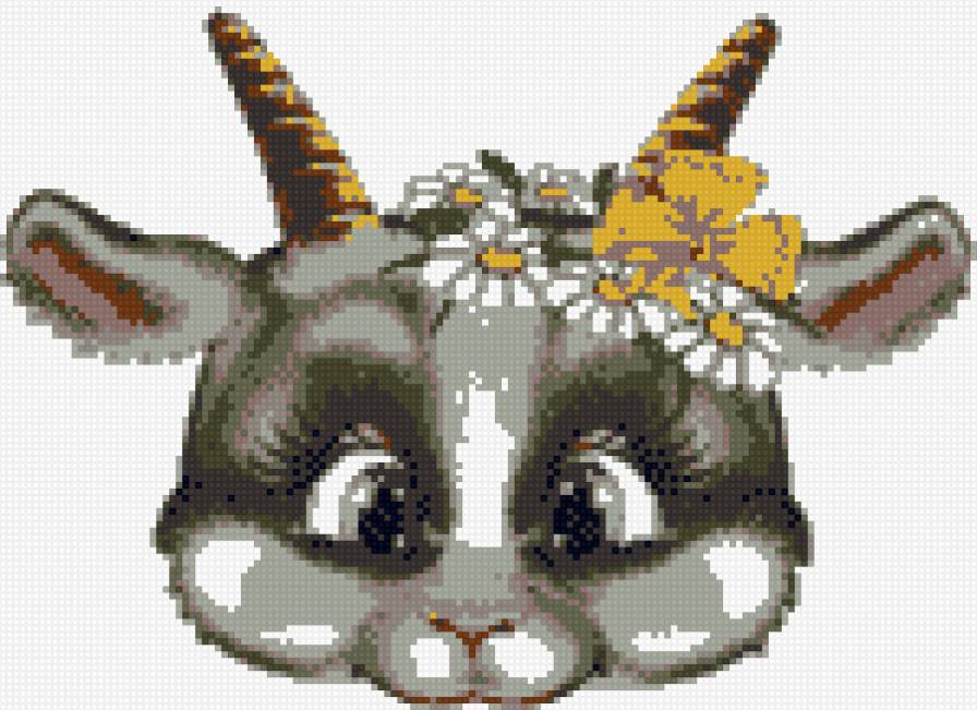 Год козы - коза, новый год - предпросмотр