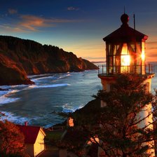 Схема вышивки «маяк»