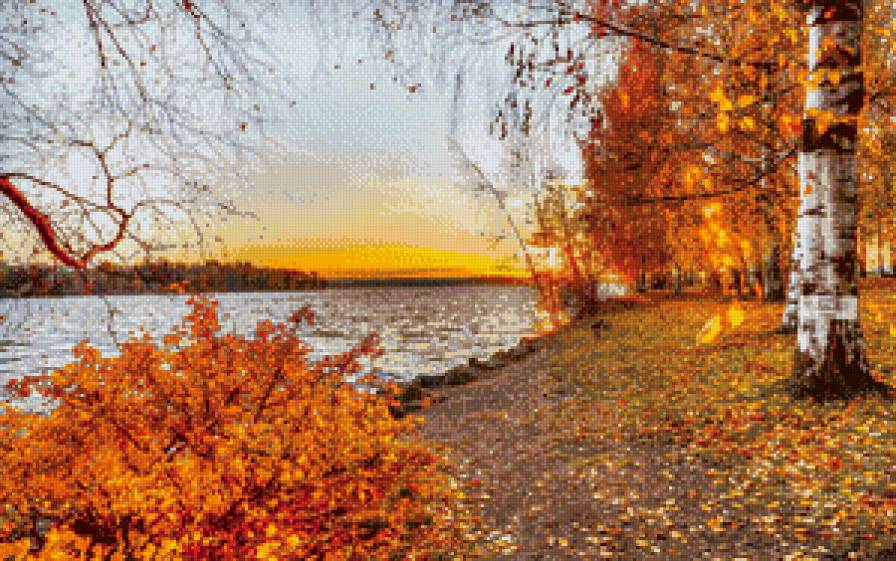 осень - пейзаж, осень, года, времена - предпросмотр