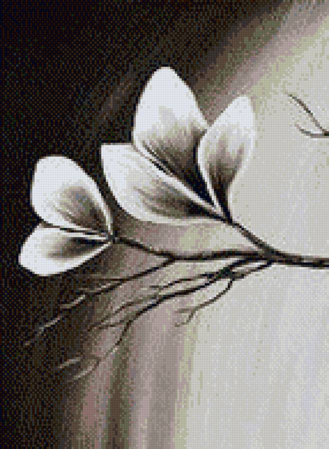 Лилии. Часть1. - цветы, полиптих - предпросмотр