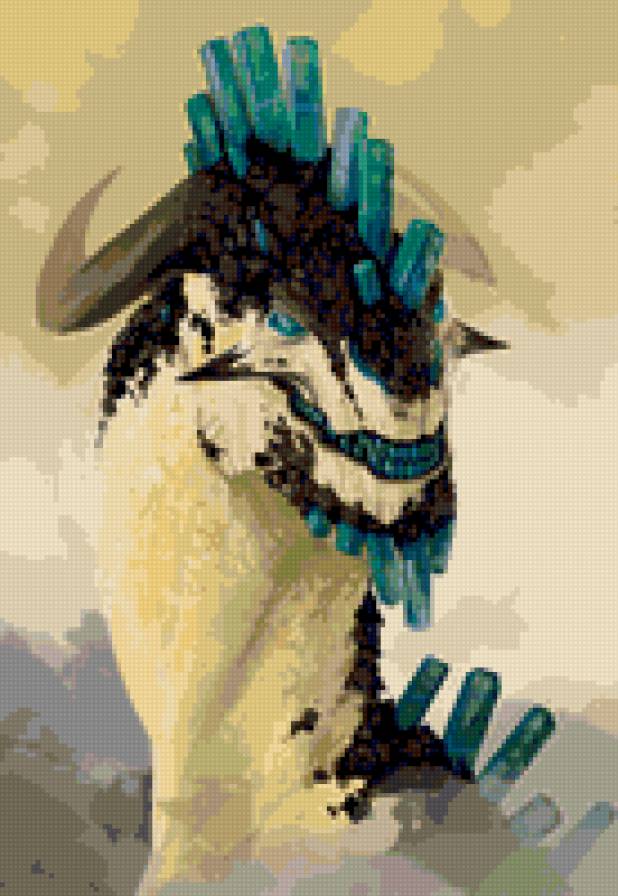 Белый дракон - дракон, фентези - предпросмотр