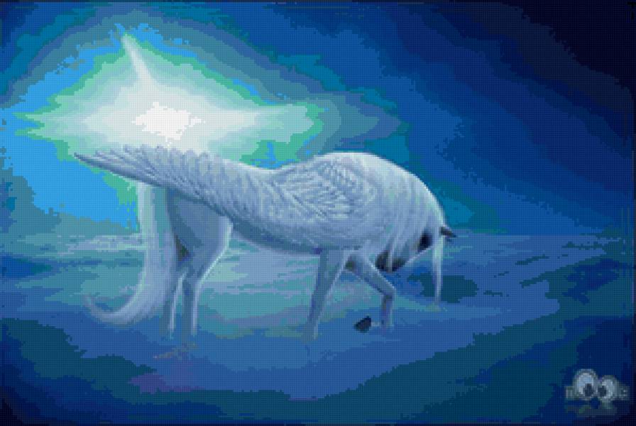 За пределом - фентези, единорог - предпросмотр