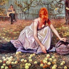 Схема вышивки «сбор урожая»