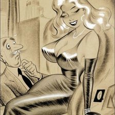 Схема вышивки «секретарша»