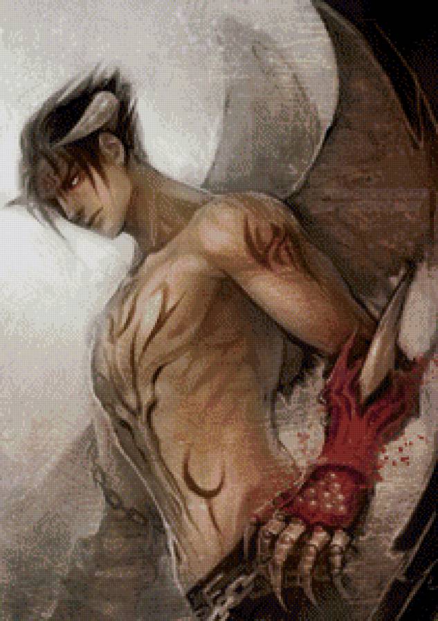 Джин в демонической  форме - игра, теккен, демон джин, джин, tekken - предпросмотр