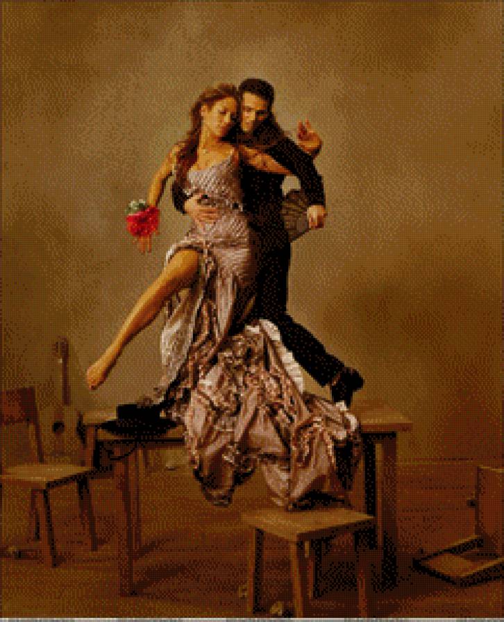 Фламенко - романтика, танец - предпросмотр