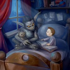 Схема вышивки «Сказки на ночь»