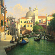 Схема вышивки «Венеция»