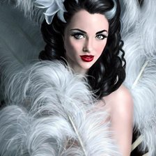 Схема вышивки «серия ,,женщины"»