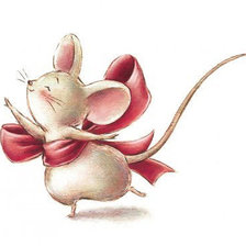 Схема вышивки «Мышка от Дженифер Белл»