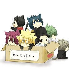 Схема вышивки «Коробка Вонголят»