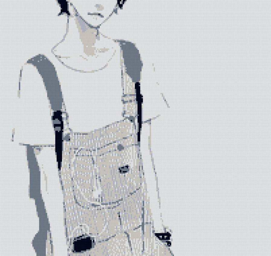 Девушка - девушка спокойствие арт - предпросмотр