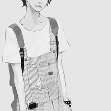 Схема вышивки «Девушка»