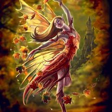 танец феи  осени