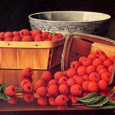 Схема вышивки «малина»