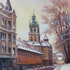 Схема вышивки «Львів»