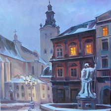 Схема вышивки «Львів»