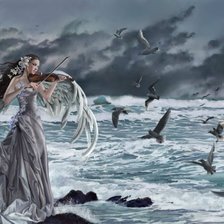 Схема вышивки «Колыбельная (феи Нене Томас)»