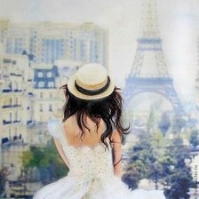 Схема вышивки «Париж»