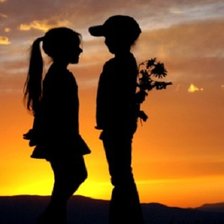 Схема вышивки «Пара 1»