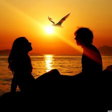 Схема вышивки «пара 7»