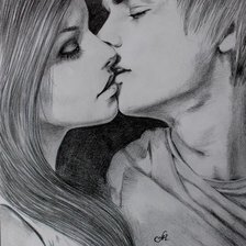 Схема вышивки «пара 11»