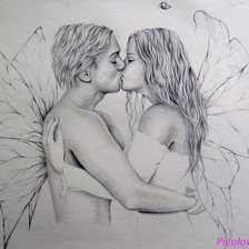 Схема вышивки «пара 12»