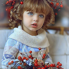 Схема вышивки «Я красавица»