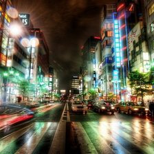 Схема вышивки «город»