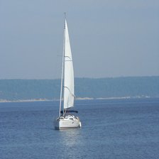 Схема вышивки «Яхта»